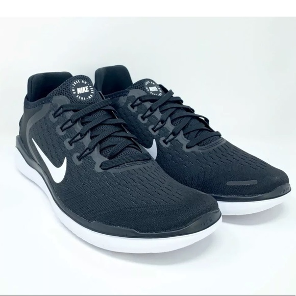 Nike Free RN 2018 'Black White' Men's Running Shoe - Picture 4 of 10